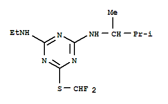 103427-62-9,1,3,5-Triazine-2,4-diamine,6-[(difluoromethyl)thio]-N2-(1,2-dimethylpropyl)-N4-ethyl-,1,3,5-Triazine-2,4-diamine,6-[(difluoromethyl)thio]-N-(1,2-dimethylpropyl)-N'-ethyl- (9CI)