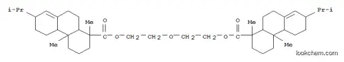 Molecular Structure of 116-22-3 (1-Phenanthrenecarboxylicacid,1,2,3,4,4a,4b,5,6,7,9,10,10a-dodecahydro-1,4a-dimethyl-7-(1-methylethyl)-,1,1'-(oxydi-2,1-ethanediyl) ester, (1R,1'R,4aS,4'aS,4bS,4'bS,7S,7'S,10aR,10'aR)-)