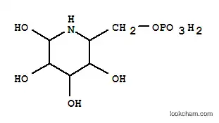 Molecular Structure of 116026-31-4 (nojirimycin 6-phosphate)