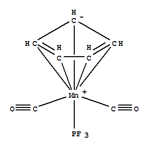 12275-47-7,Manganese, dicarbonyl(h5-2,4-cyclopentadien-1-yl)(phosphoroustrifluoride)-,Manganese,dicarbonyl-p-cyclopentadienyl(phosphorustrifluoride)- (8CI); Phosphorous trifluoride, manganese complex; Manganese,dicarbonyl-p-cyclopentadienyl(trifluorophosphine)-