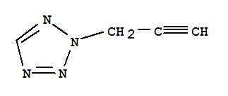 125372-34-1,2H-Tetrazole,2-(2-propyn-1-yl)-,2H-Tetrazole,2-(2-propynyl)- (9CI); CN 151; CN 151 (fungicide)