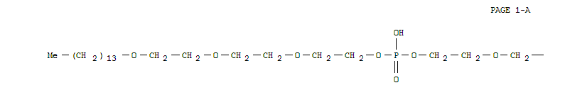 Molecular Structure of 126223-50-5 (Ethanol,2-[2-[2-(tetradecyloxy)ethoxy]ethoxy]-, hydrogen phosphate (9CI))