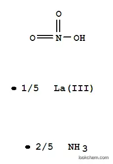 Molecular Structure of 13566-21-7 (diammonium lanthanum pentanitrate)