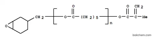 Molecular Structure of 142497-32-3 (Poly[oxy(1-oxo-1,6-hexanediyl)],a-(7-oxabicyclo[4.1.0]hept-3-ylmethyl)-w-[(2-methyl-1-oxo-2-propenyl)oxy]-(9CI))