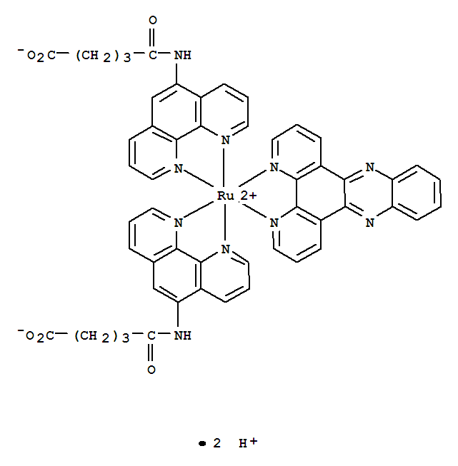 bis(phenanthroline)(dipyridophenazine)ruthenium(II)