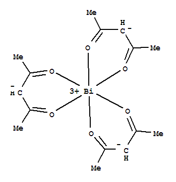 Molecular Structure of 16009-82-8 (Bismuth,tris(2,4-pentanedionato-kO,kO')-, (OC-6-11)- (9CI))