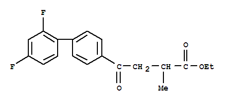 161692-89-3,ethyl 4-[4-(2,4-difluorophenyl)phenyl]-2-methyl-4-oxo-butanoate,ethyl 4-[4-(2,4-difluorophenyl)phenyl]-2-methyl-4-oxo-butanoate