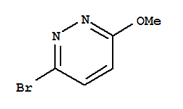 Molecular Structure of 17321-29-8 (Pyridazine,3-bromo-6-methoxy-)