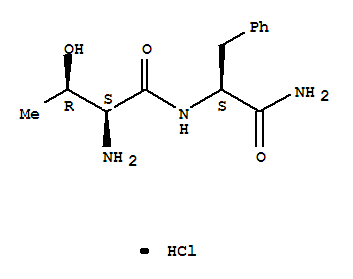 17338-46-4,threonylphenylalaninamide,Hydrocinnamamide,a-(2-amino-3-hydroxybutyramido)-,monohydrochloride (8CI); Alaninamide, L-threonylphenyl-, monohydrochloride; NSC343030