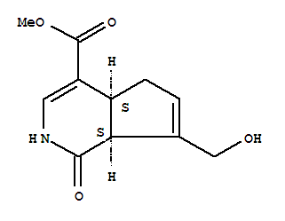 214125-00-5,1H-Cyclopenta[c]pyridine-4-carboxylicacid, 2,4a,5,7a-tetrahydro-7-(hydroxymethyl)-1-oxo-, methyl ester, (4aS,7aS)-,Gardenamide;Gardenamide A