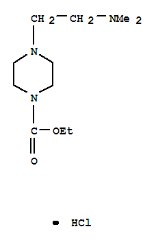 24269-51-0,ethyl 4-[2-(dimethylamino)ethyl]piperazine-1-carboxylate hydrochloride (1:1),1-Piperazinecarboxylicacid, 4-[2-(dimethylamino)ethyl]-, ethyl ester, monohydrochloride (8CI)