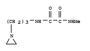 24480-32-8,Ethanediamide,N1-[3-(1-aziridinyl)propyl]-N2-methyl-,Oxamide,N-[3-(1-aziridinyl)propyl]-N'-methyl- (8CI); NSC 224102