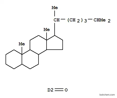 Molecular Structure of 26264-62-0 ((17xi)-cholestan-3-one)