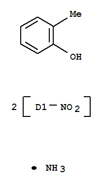 Phenol, 2-methyl-,dinitro deriv., ammonium salt (9CI)