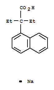 1-Naphthaleneaceticacid, a,a-diethyl-, sodium salt (1:1)
