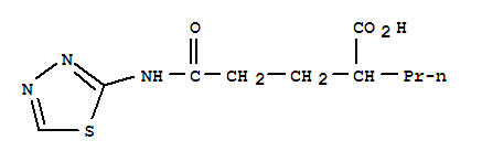 2-[2-([1,3,4]THIADIAZOL-2-YLCARBAMOYL)-ETHYL]-PENTANOIC ACID