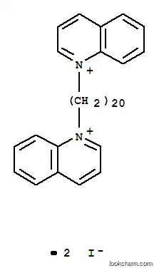 Molecular Structure of 3819-24-7 (Quinolinium,1,1'-eicosamethylenedi-, diiodide (8CI))