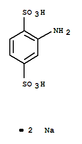 1,4-Benzenedisulfonicacid, 2-amino-, sodium salt (1:2)