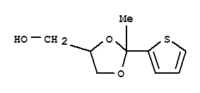 (2-methyl-2-thiophen-2-yl-1,3-dioxolan-4-yl)methanol
