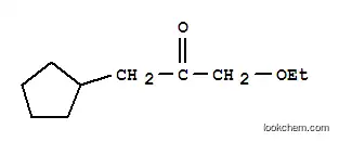 Molecular Structure of 51149-71-4 (1-cyclopentyl-3-ethoxy-propan-2-one)