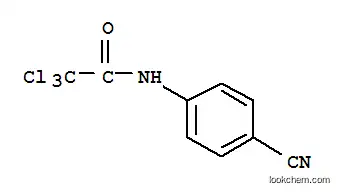 Molecular Structure of 53165-95-0 (2,2,2-trichloro-N-(4-cyanophenyl)acetamide)