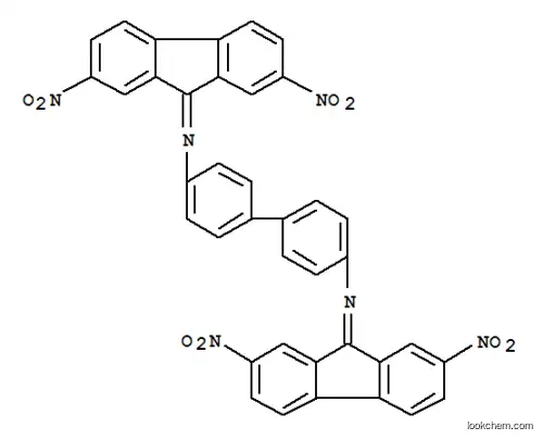 Molecular Structure of 5416-81-9 ([1,1'-Biphenyl]-4,4'-diamine,N4,N4'-bis(2,7-dinitro-9H-fluoren-9-ylidene)-)