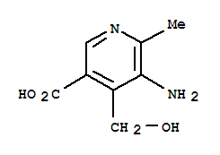 5427-90-7,5-amino-4-(hydroxymethyl)-6-methylpyridine-3-carboxylic acid,Nicotinicacid, 5-amino-4-(hydroxymethyl)-6-methyl- (8CI); NSC 13135