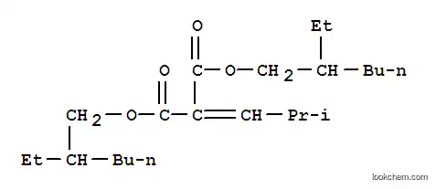 Molecular Structure of 5468-27-9 (bis(2-ethylhexyl) (2-methylpropylidene)propanedioate)