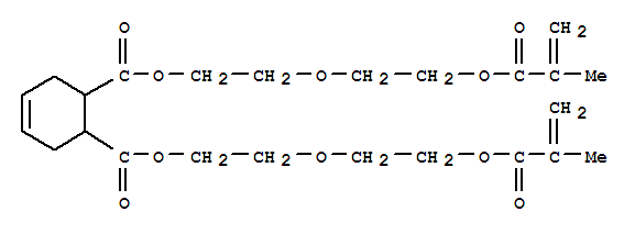 4-Cyclohexene-1,2-dicarboxylicacid, 1,2-bis[2-[2-[(2-methyl-1-oxo-2-propen-1-yl)oxy]ethoxy]ethyl] ester
