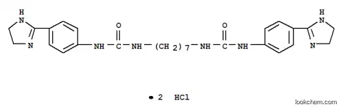 Molecular Structure of 5726-62-5 (Urea,1,1'-heptamethylenebis[3-(p-2-imidazolin-2-ylphenyl)-, dihydrochloride(7CI,8CI))