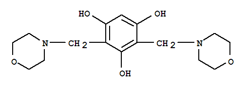 59039-52-0,2,4-bis(morpholin-4-ylmethyl)benzene-1,3,5-triol,NSC 57575