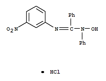 59387-63-2,Benzenecarboximidamide,N-hydroxy-N'-(3-nitrophenyl)-N-phenyl-, monohydrochloride (9CI),