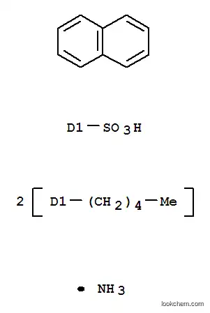 Molecular Structure of 61702-92-9 (ammonium dipentylnaphthalenesulphonate)