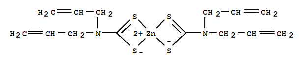 Zinc,bis(di-2-propenylcarbamodithioato-S,S')-, (T-4)- (9CI)