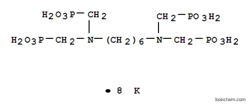 Molecular Structure of 63069-27-2 (octapotassium [hexane-1,6-diylbis[nitrilobis(methylene)]]tetrakisphosphonate)