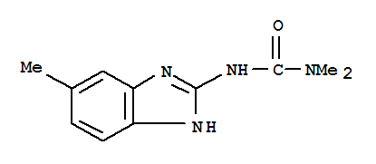 Urea,N,N-dimethyl-N'-(6-methyl-1H-benzimidazol-2-yl)-