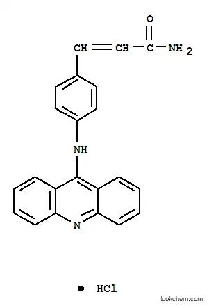Molecular Structure of 64895-21-2 (3-(4-(9-Acridinylamino)phenyl)-2-propenamide monohydrochloride)