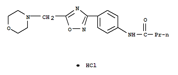 6596-05-0,ethyl 3-(4-chlorophenoxy)-6-ethyl-7-hydroxy-4-oxo-4H-chromene-2-carboxylate,Butyranilide,4'-[5-(morpholinomethyl)-1,2,4-oxadiazol-3-yl]-, hydrochloride (7CI,8CI)