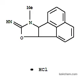 Molecular Structure of 66827-54-1 ((8Z)-9-methyl-9,9a-dihydroacenaphtho[1,2-d][1,3]oxazol-8(6bH)-imine hydrochloride)