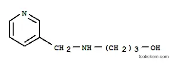 Molecular Structure of 6951-00-4 (3-[(3-pyridylmethyl)amino]propanol)