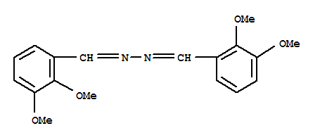 Benzaldehyde,2,3-dimethoxy-, 2-[(2,3-dimethoxyphenyl)methylene]hydrazone cas  6971-93-3