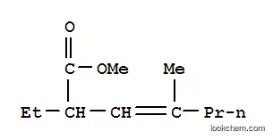 3-Heptenoic acid, 2-ethyl-4-methyl-, methyl ester