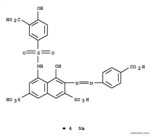 Molecular Structure of 72379-53-4 (5-[[[7-[(4-Carboxyphenyl)azo]-8-hydroxy-4,6-disulfo-1-naphthalenyl]amino]sulfonyl]-2-hydroxybenzoic acid)