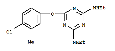 1,3,5-Triazine-2,4-diamine,6-(4-chloro-3-methylphenoxy)-N2,N4-diethyl-