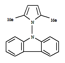 7399-39-5,9-(2,5-dimethyl-1H-pyrrol-1-yl)-9H-carbazole,Carbazole,9-(2,5-dimethylpyrrol-1-yl)- (8CI); NSC 54410