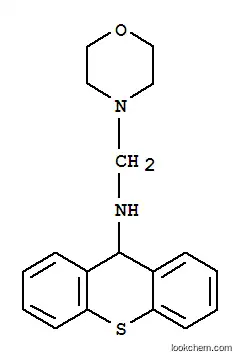 Molecular Structure of 7402-00-8 (N-(morpholin-4-ylmethyl)-9H-thioxanthen-9-amine)