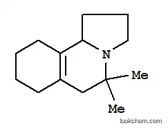 Molecular Structure of 74332-92-6 (Pyrrolo(2,1-a)isoquinoline, 1,2,3,5,6,7,8,9,10,10b-decahydro-5,5-dimet hyl-)