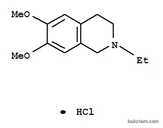 1,2,3,4-Tetrahydro-6,7-dimethoxy-2-ethylisoquinoline hydrochloride