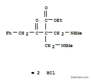 ethyl 2,2-bis[(methylamino)methyl]-3-oxo-4-phenylbutanoate