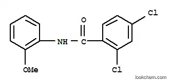 Molecular Structure of 7506-47-0 (2,4-dichloro-N-(2-methoxyphenyl)benzamide)